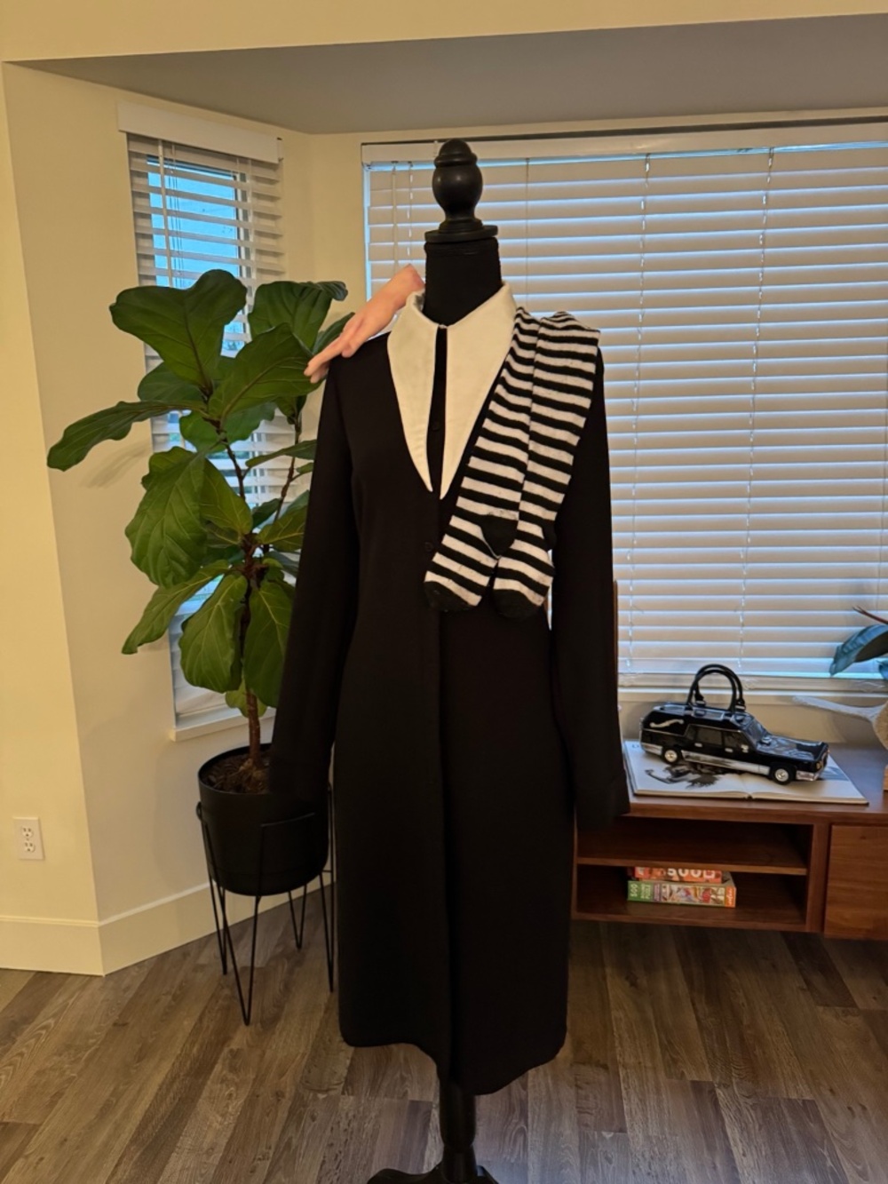 Wednesday Addams & Pugsley Addams Couples Halloween Costume Set – Women’s 6 +